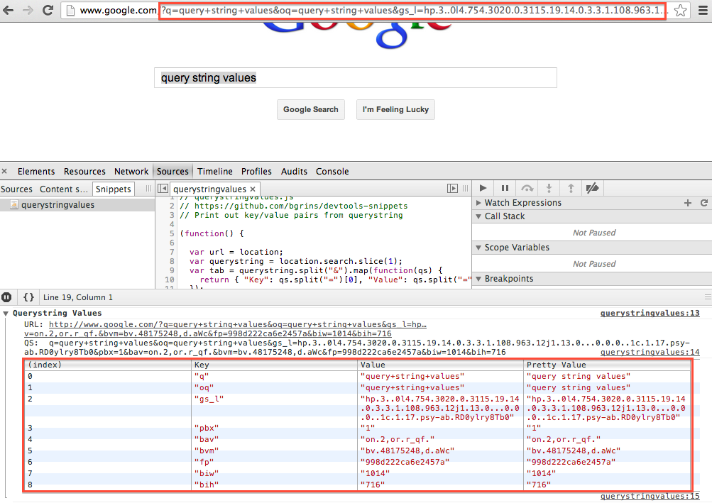 snippets/querystringvalues/querystringvalues