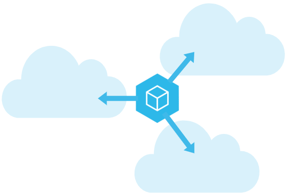 Multicloud graphic