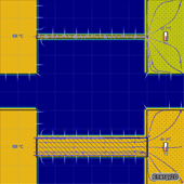 Conduction area (A)