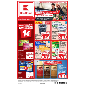 海报！戳这里看细节！Kaufland 本周特惠 01.08 - 07.08