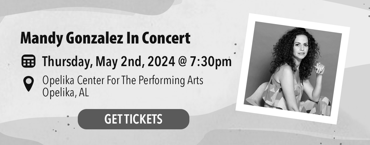 May 2nd, 2024 at 7:30 PM, Opelika Center For The Performing Arts Opelika, AL