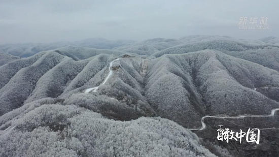 南漳初雪纷飞 邂逅冬日浪漫