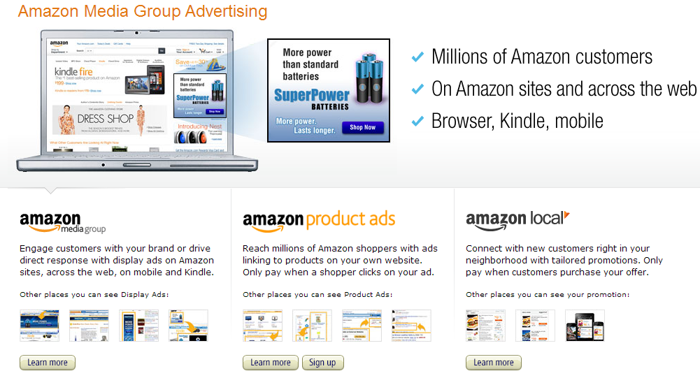 Amazon Launching Their Own Online Advertising Program