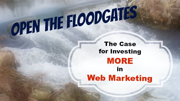 Open the Floodgates: The Case for Investing MORE in Web Marketing