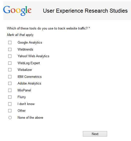 Sign Up for Google’s User Experience Research Studies