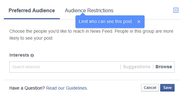 Facebook Launches Audience Optimization for Facebook Pages & Posts