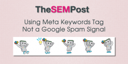 Using Meta Keywords Tag Not a Google Spam Signal