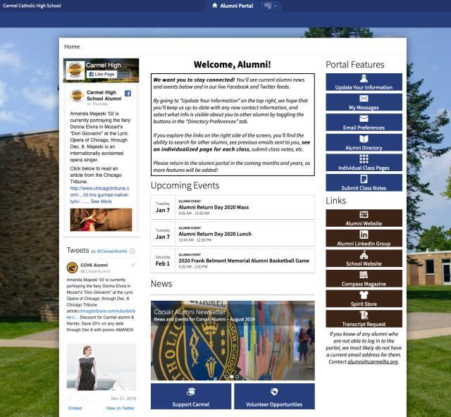 alumni portal