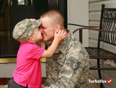 In honor of all U.S. servicemen & women, we offer FREE filing for military ranks E-1 to E-5! Find out more at TurboTax.com