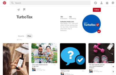 Did you know TurboTax is on Pinterest? Follow us for even more helpful tax tips!