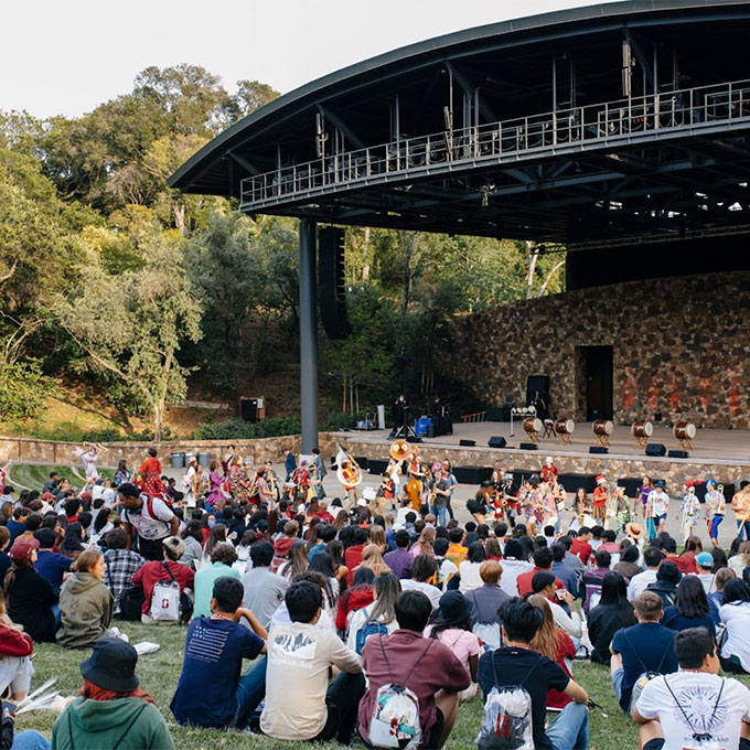 Concert at Frost Amphitheater