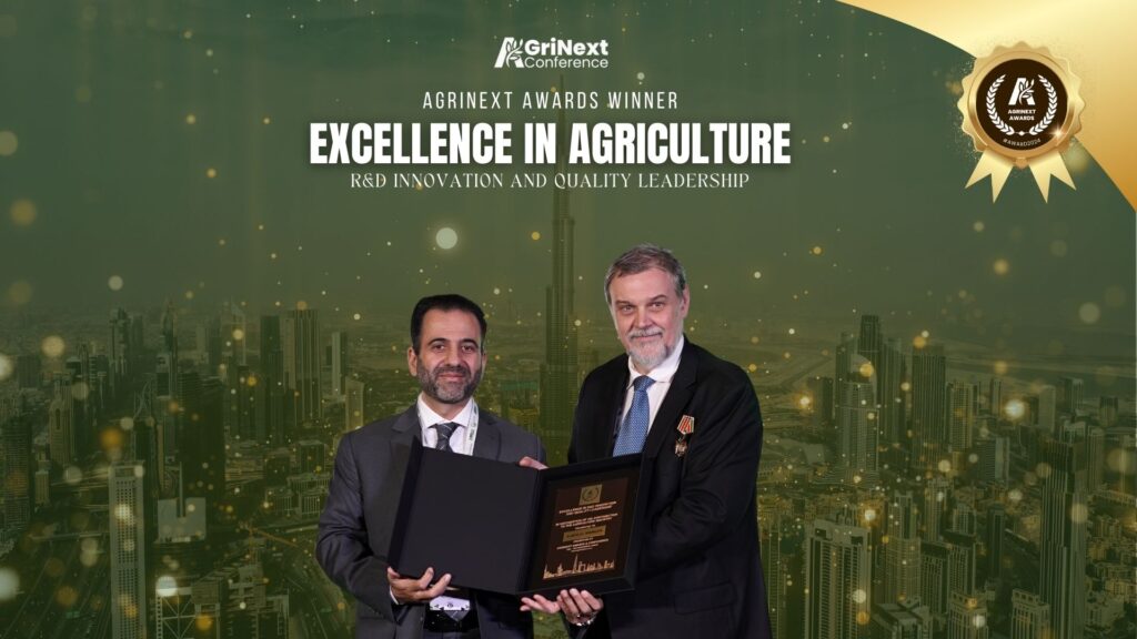 Rabih M. Kamleh Honored with Excellence in R&D Innovation and Quality Leadership Award at AgriNext Awards 2024