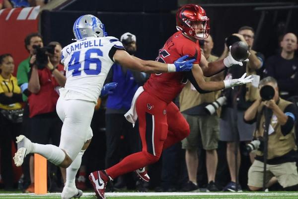 Jake Bates hits winning FG as Lions rally past Texans