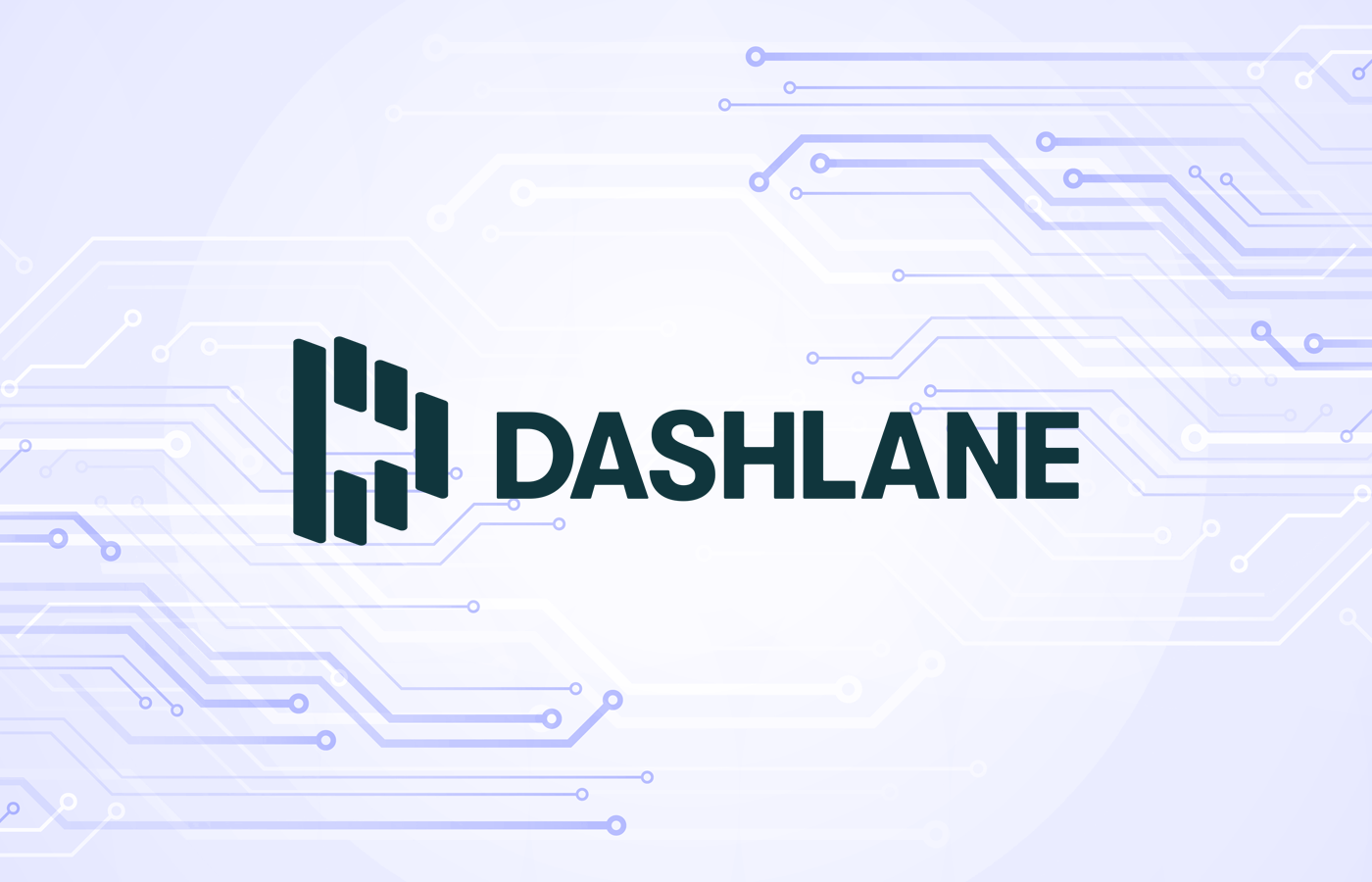 Feature graphic showcasing Dashlane logo.