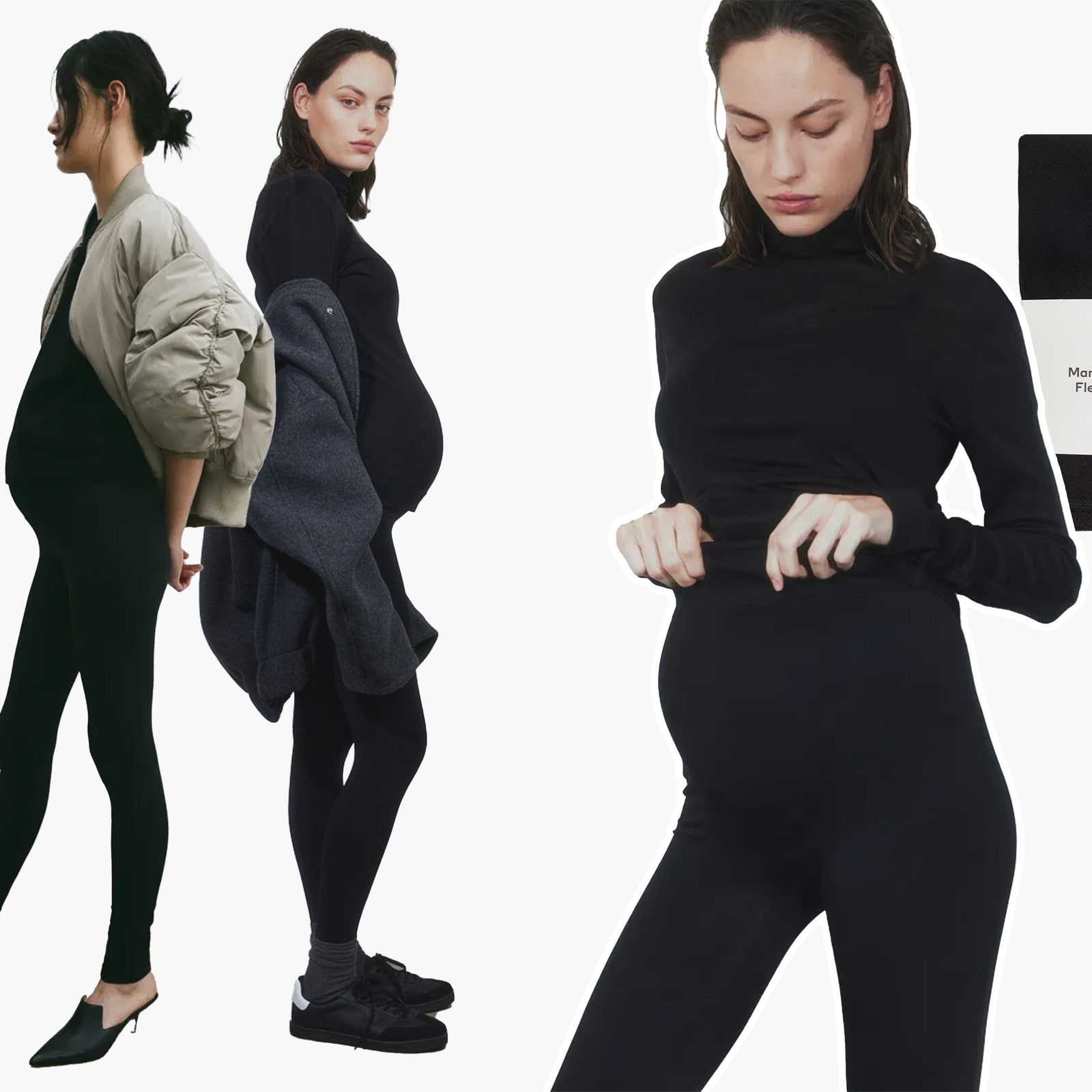 Die 11 besten Schwangerschafts-Leggings von H&M, Calzedonia, Skims & Co.