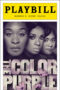 The Color Purple Playbill - Opening Night