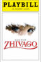 Doctor Zhivago Playbill - Opening Night