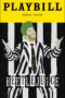 Beetlejuice Playbill - Opening Night