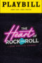 The Heart Of Rock And Roll Playbill - Opening Night