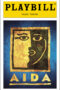 Aida Playbill - Opening Night