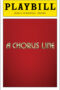 A Chorus Line Playbill - Opening Night