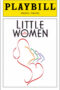 Little Women Playbill - Opening Night, Dec 2004