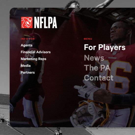 Listing NFLPA UI