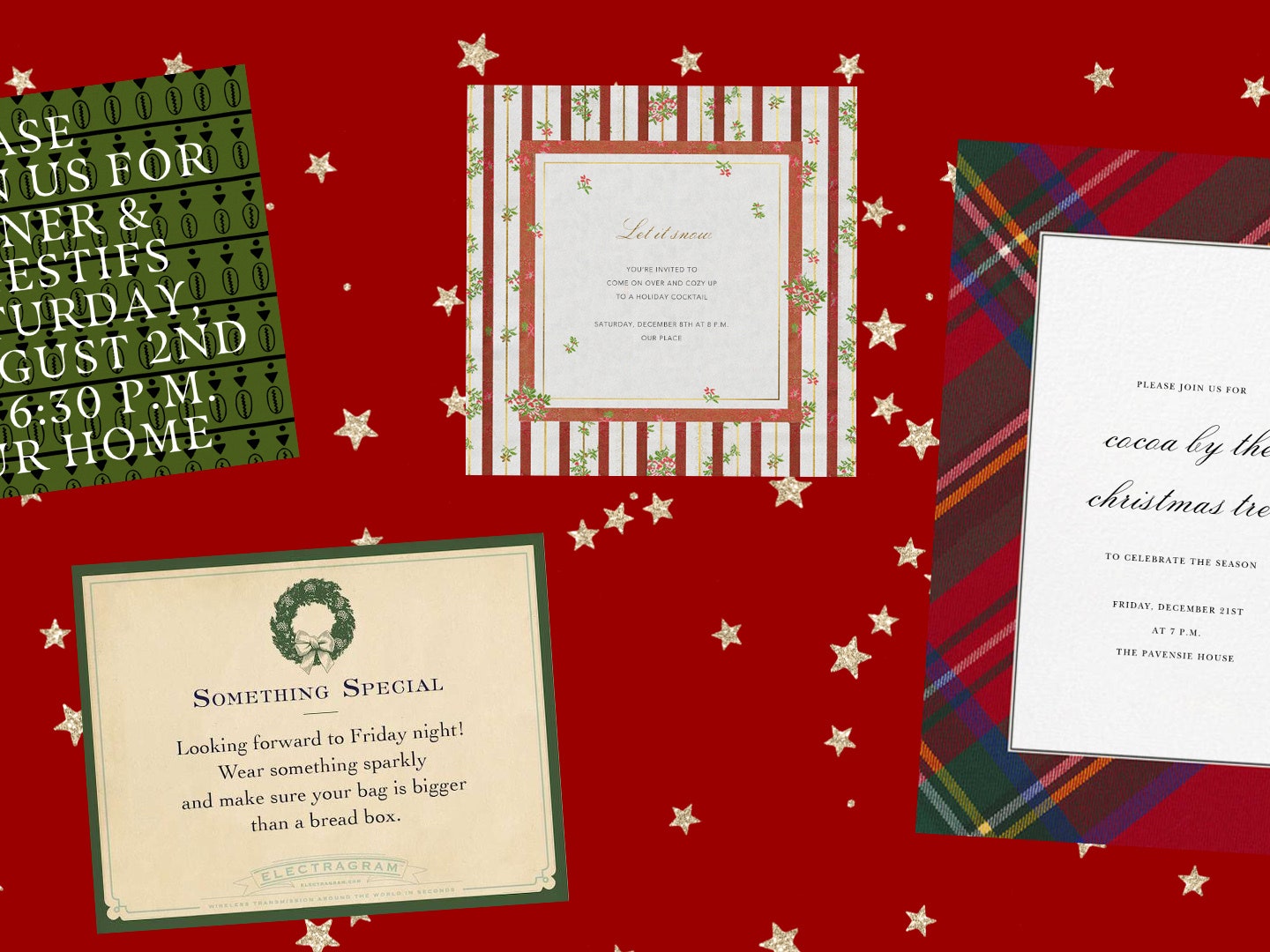 The Best Online Holiday Cards and Invitations to Send This Festive Season