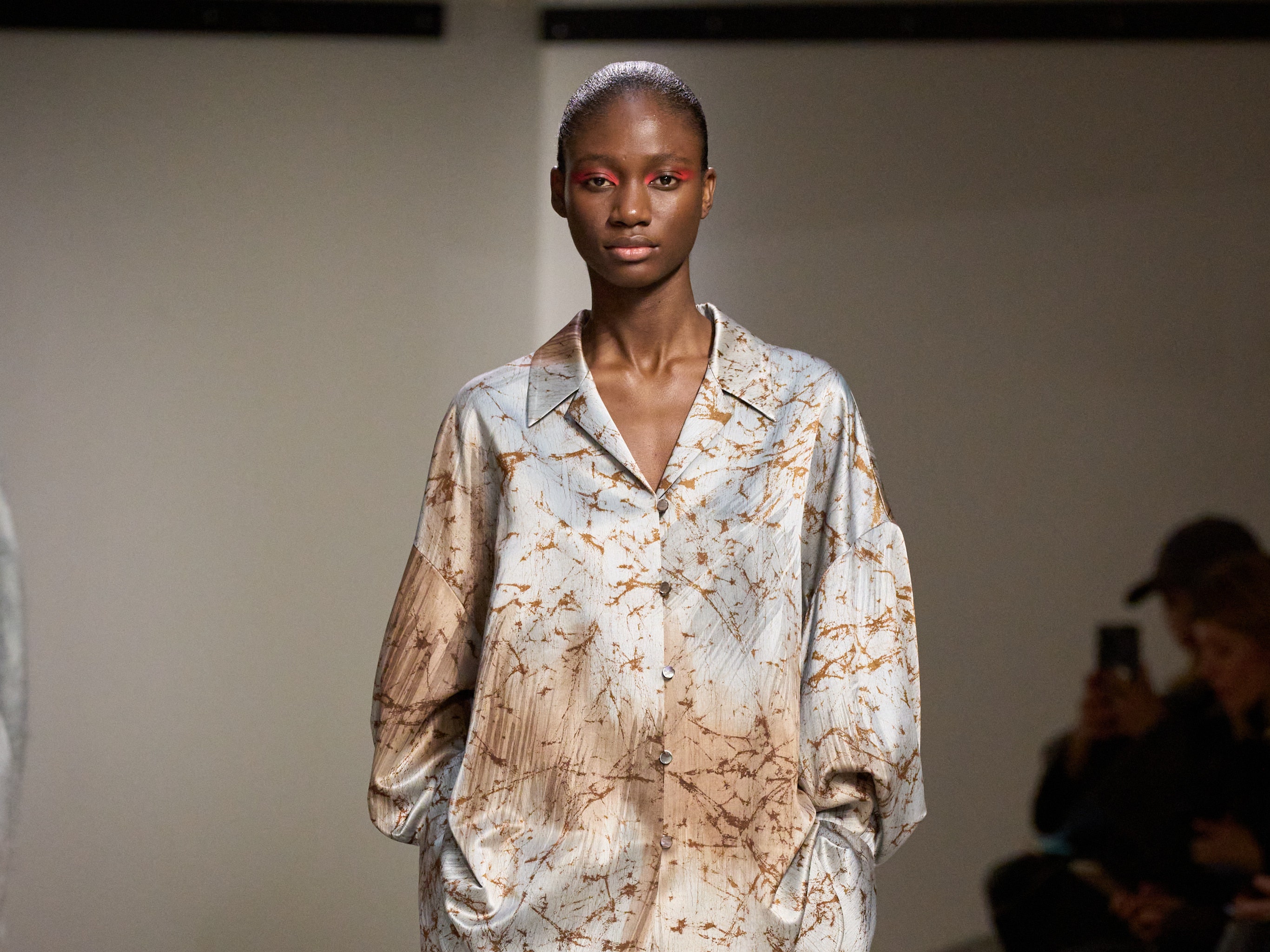 How To Wear A Satin Blouse In 2024, According To The Runways