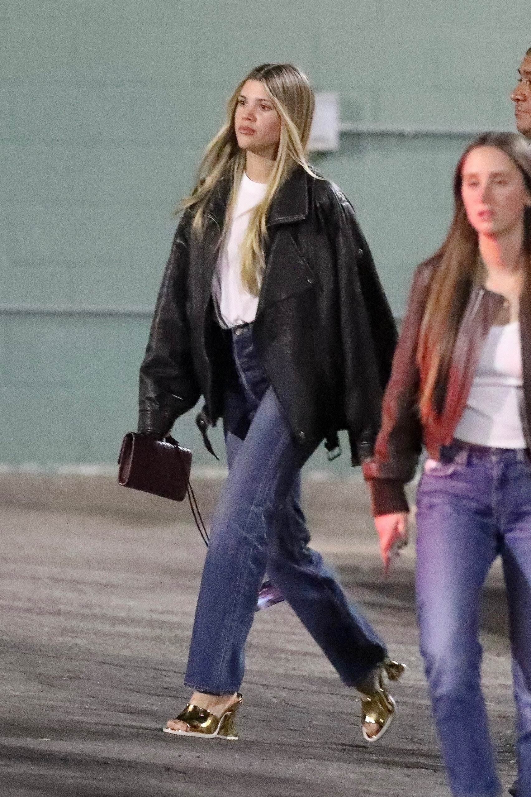 Los Angeles CA  Sofia Richie leaves after Paris Hilton's Infinite Icon Experience concert at the Hollywood Palladium in...