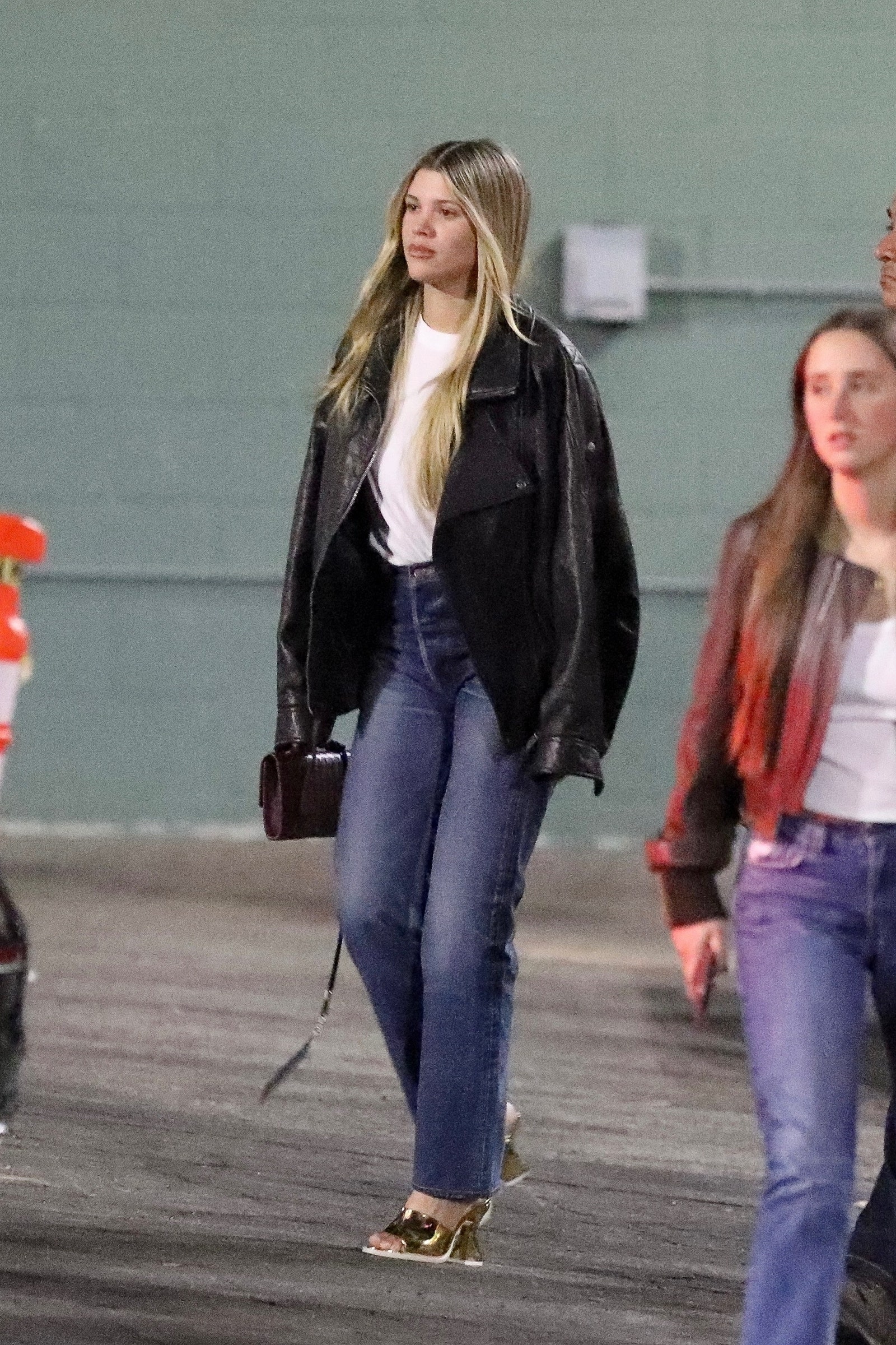 Los Angeles CA  Sofia Richie leaves after Paris Hilton's Infinite Icon Experience concert at the Hollywood Palladium in...