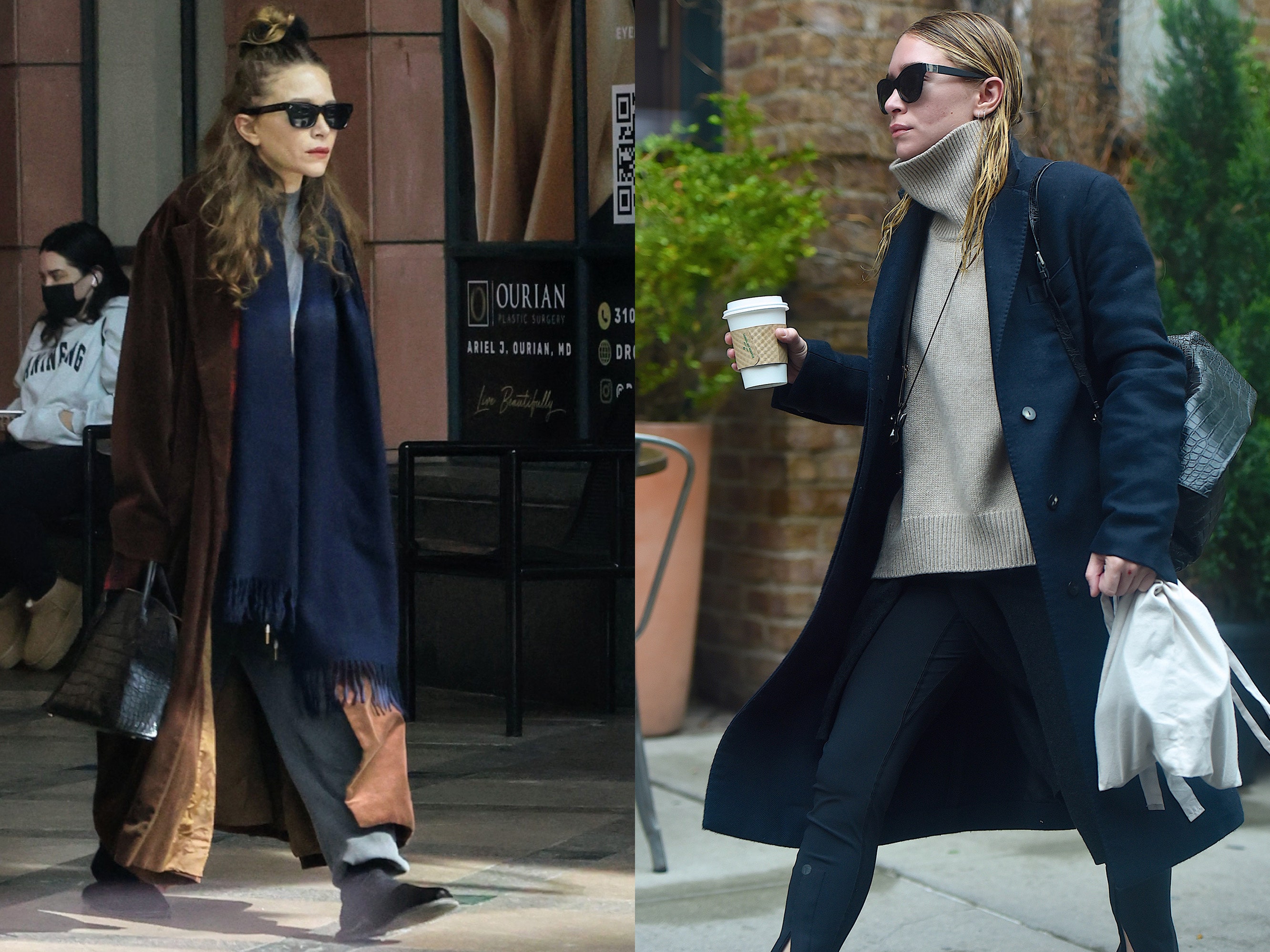 How to Dress Like the Olsen Twins This Winter