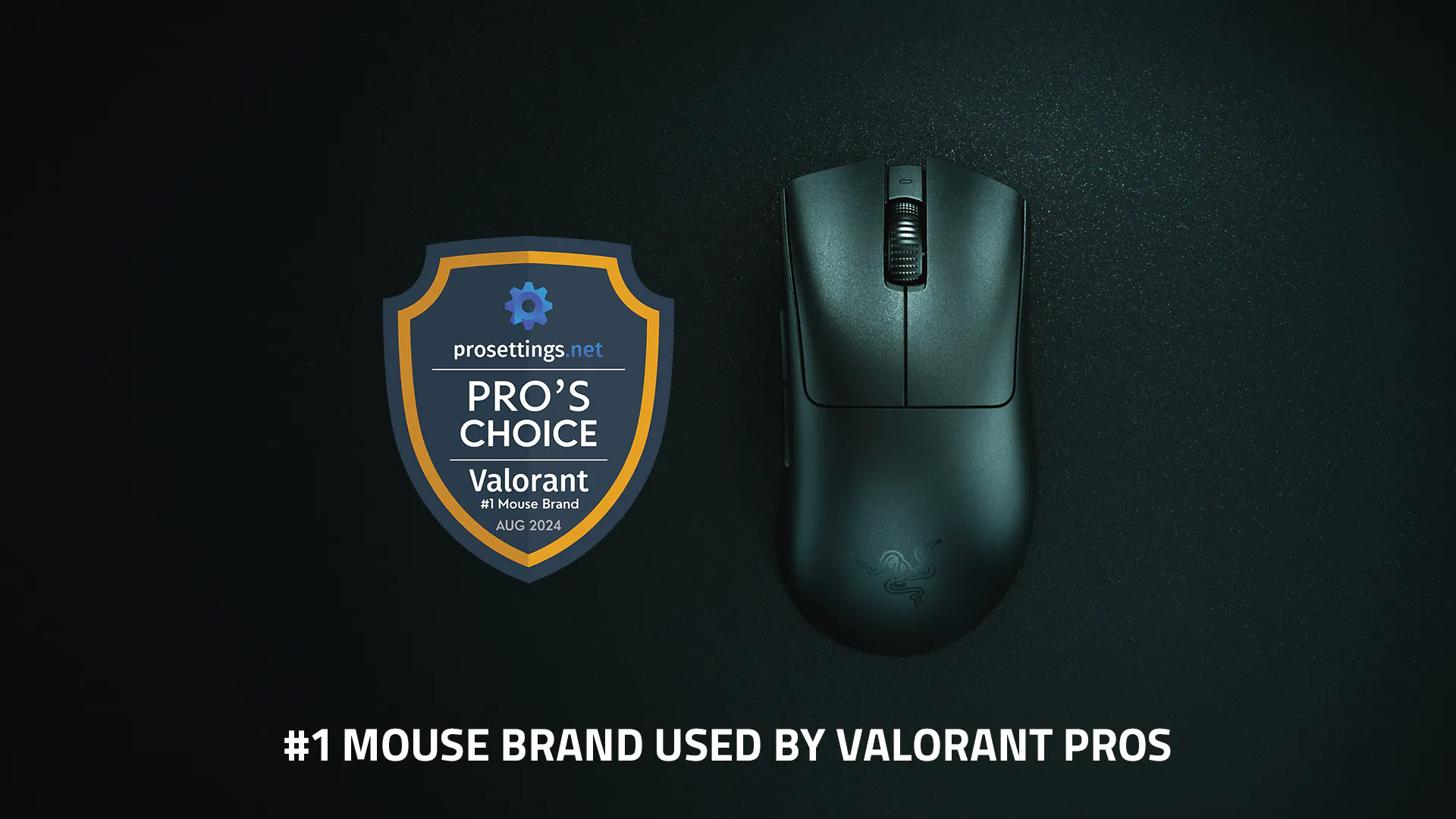 #1 MOUSE BRAND USED BY VALORANT PROS