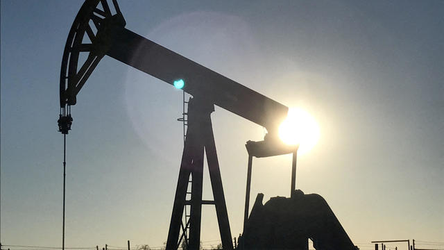 FILE PHOTO: An oil pump is seen operating in the Permian Basin near Midland 