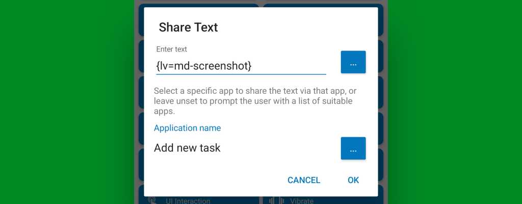 Google Pixel 9 screenshot reminder system: MacroDroid Share Text