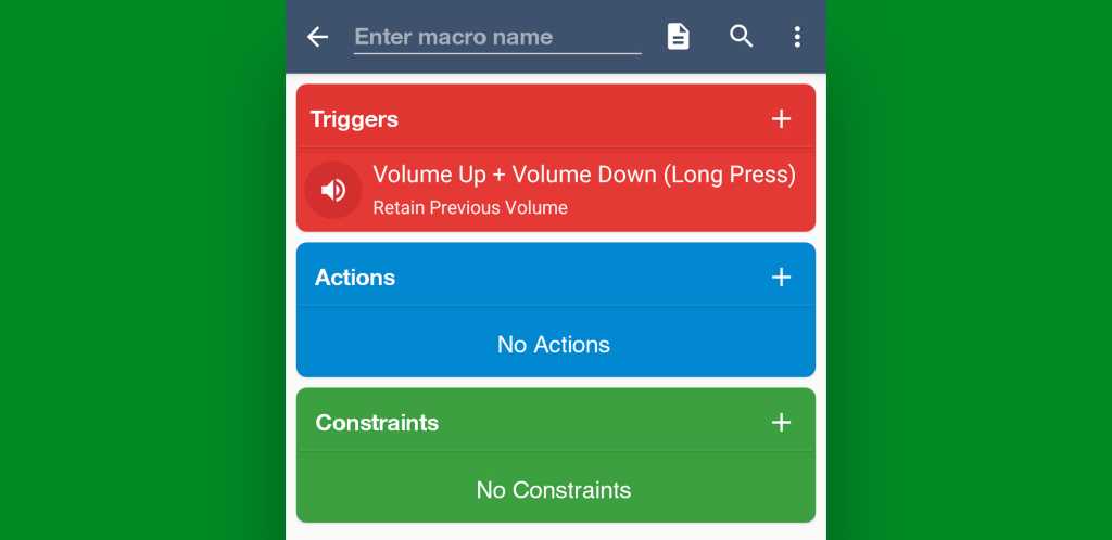 Google Pixel 9 screenshot reminder system: MacroDroid Trigger