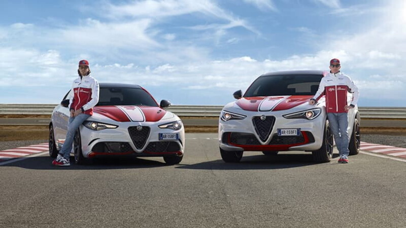 Fast driving in super SUVs - Alfa Romeo Stelvio Quadrifoglio Racing