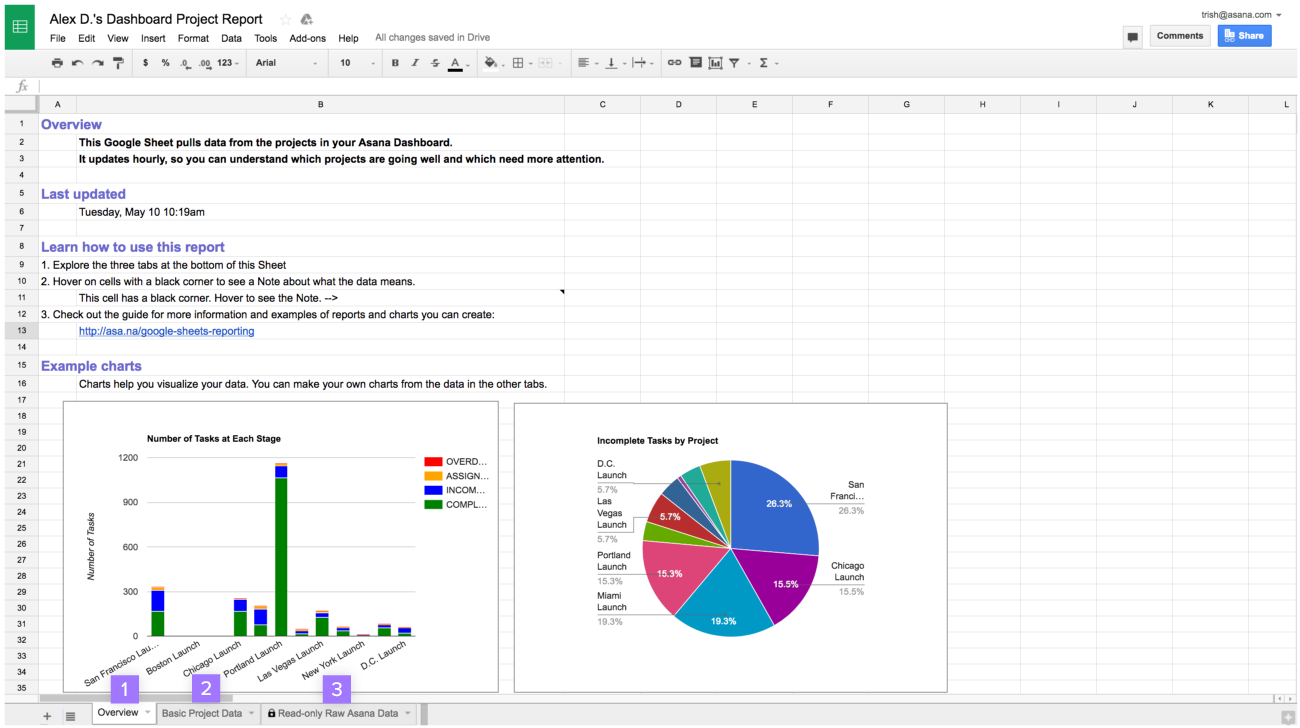 google sheets