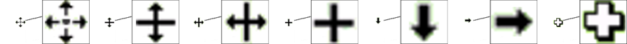 Different Drag-and-Drop Cursors