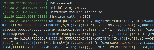 DBI output