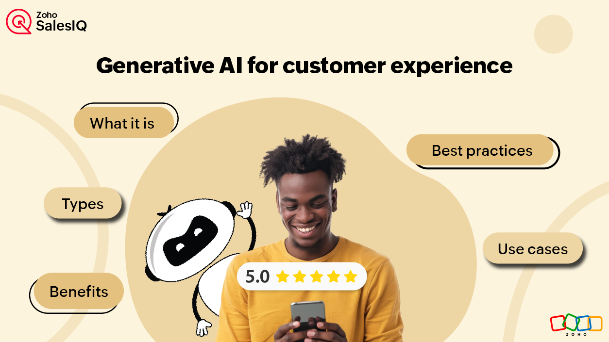 Generative AI for customer experience: What it is, types, benefits, use cases, and best practices