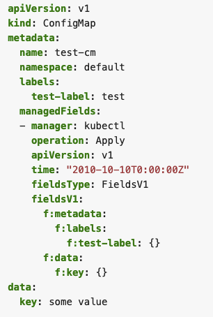 Fig 1. Server-side Apply Example