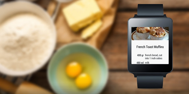 Allthecooks on Android Wear