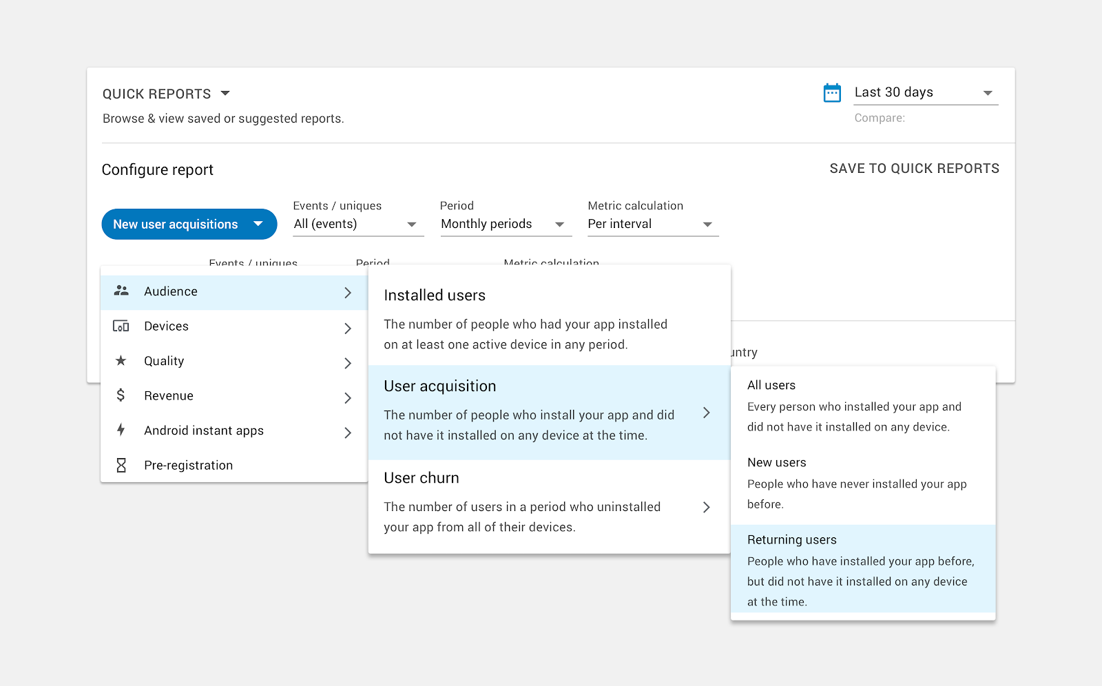 Make stronger decisions with new Google Play Console data