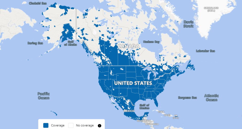 AT&T coverage map