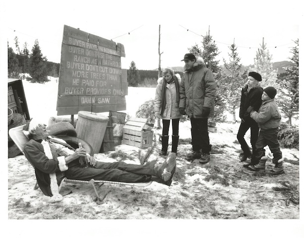 National Lampoon's Christmas Vacation being filmed in Breckenridge – tree scene