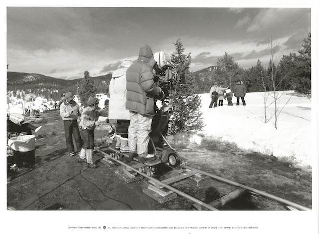 National Lampoon's Christmas Vacation being filmed in Breckenridge - tree scene