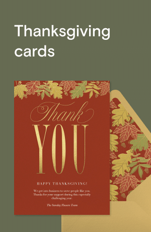 Thanksgiving cards