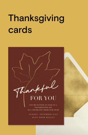 Thanksgiving cards