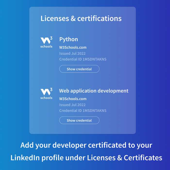 W3Schools Full Access